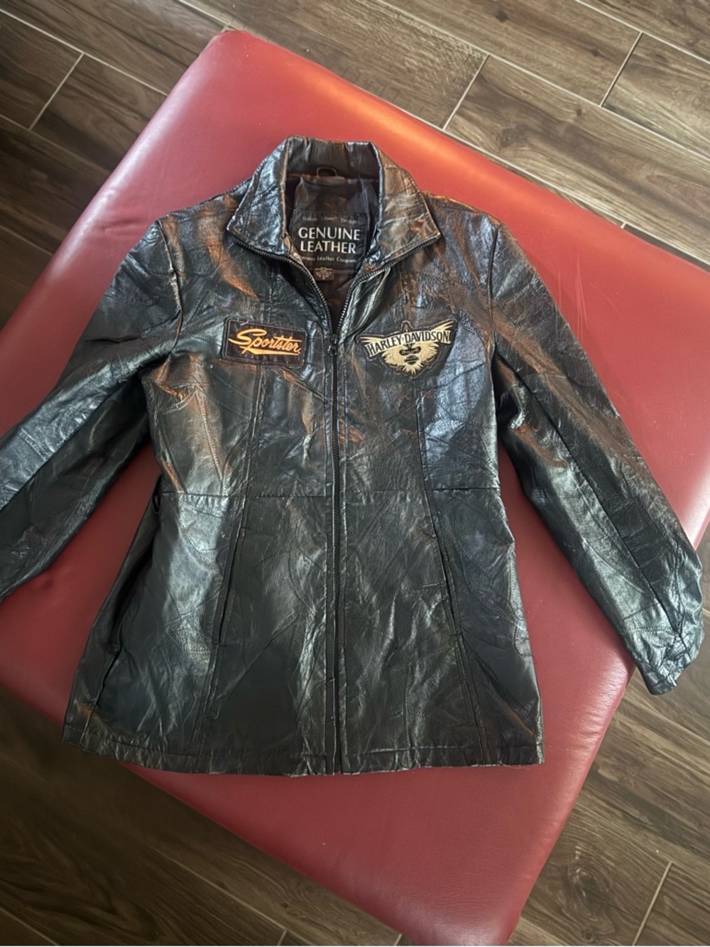 Harley-Davidson Black Genuine Leather Women's Jacket